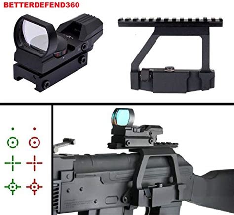 Buy GOTICAL AK 47/Saiga 7.62X39 QD Picatinny/Weaver Top Rail Side Heavy ...