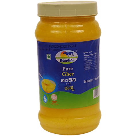 Buy Nandini Pure Ghee 1 ltr Carton Online at Best Price. of Rs 490 ...