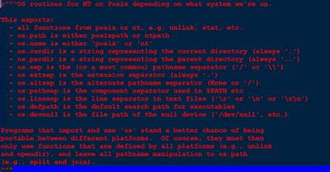 Python's OS Module 的图像结果