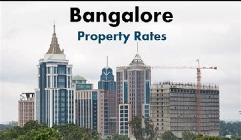 What Is The Current Price Of The Property In Bangalore | Real Estate ...