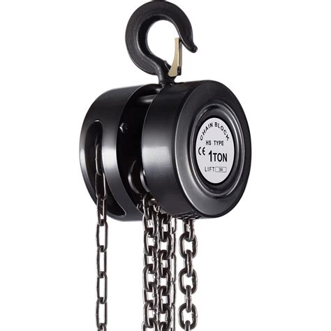 Buy VEVOR Hand Chain Hoist, 2200 lbs /1 Ton Capacity Chain Block, 10ft ...