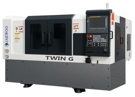 Dual Spindle CNC Turning Center with Gantry Loader Jaewoo Twin G 165 A ...