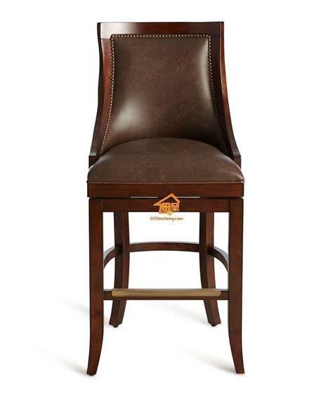传统美式风格-美式真皮铆钉休闲椅 「我在家」一站式高品质新零售家居品牌