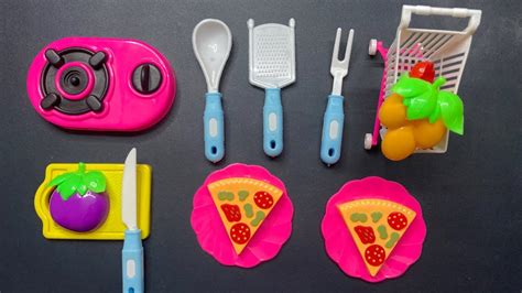 Kitchen Set - Toy Cooking Game Kitchen Set Unboxing 的图像结果