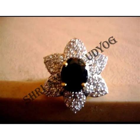 Women Rings - Druzy Solar Titanium Coated Double Stone Rings 100% ...