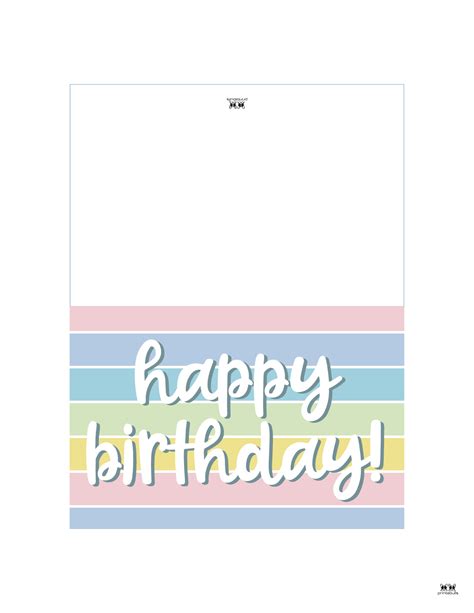 Printable Birthday Cards - 110 FREE Birthday Cards | Printabulls