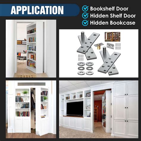 Eegoowa Door Pivot Hinges,Invisible Pivot Hinge System with, India | Ubuy