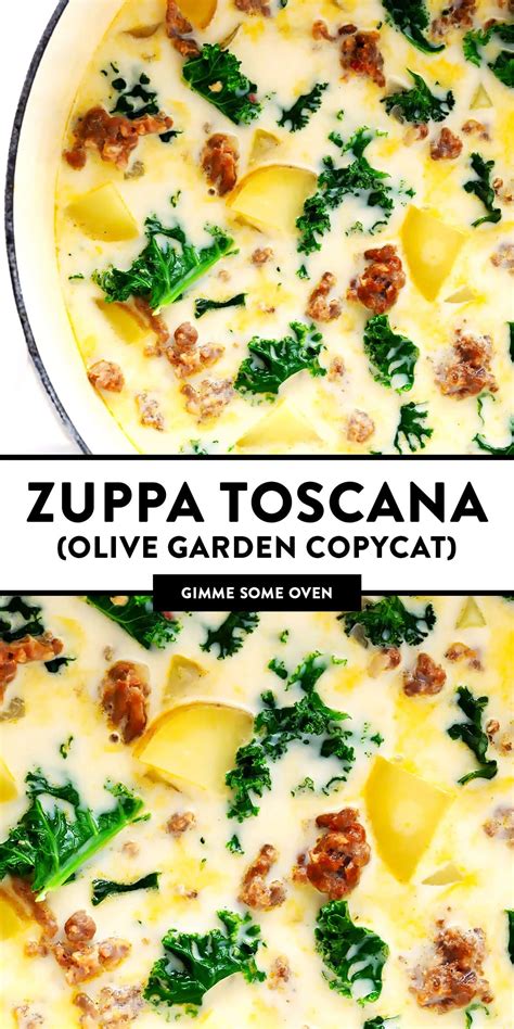 Zuppa Toscana (Olive Garden Copycat) | Recipe | Toscana recipe, Sausage ...