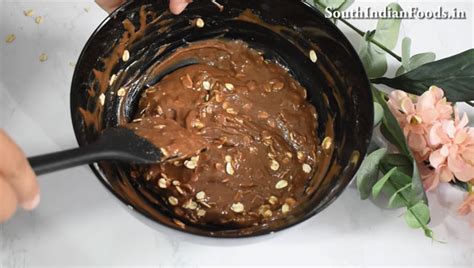 Eggless oats chocolate cupcake-How to make-Step by step photos