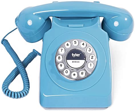 Tyler Retro Style Landline Phone, Push Button Rotary India | Ubuy