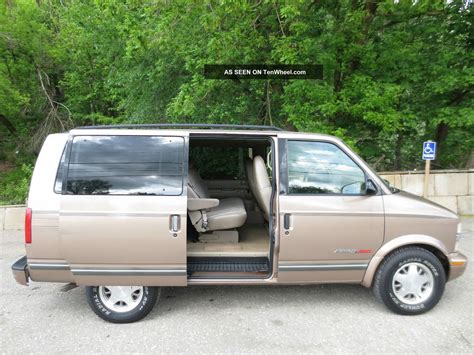1999 Chevy Astro Awd, 8 Passenger Mini Van, Reliable, Many Options ...