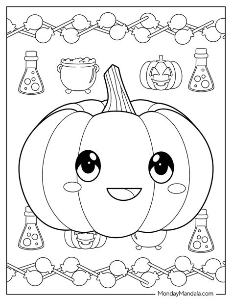 Printable Pumpkin Coloring Pages