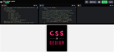 Image result for HTML and CSS Website Poster