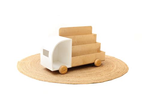 Bus Book Shelf – Wood-O-Kidz