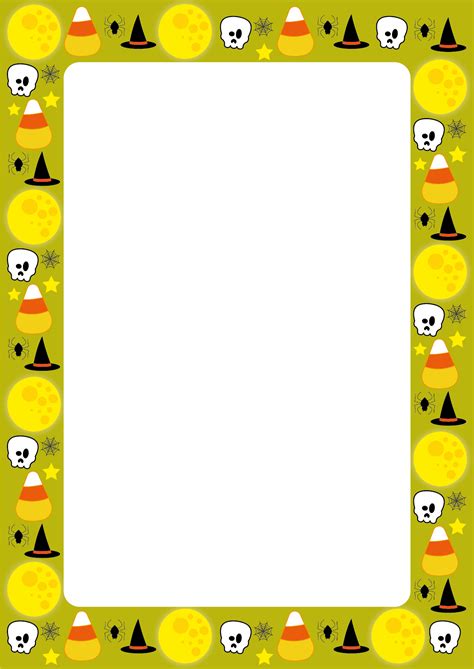 Vintage Halloween Clip Art Borders