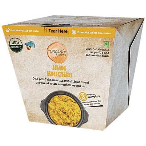 Buy Organic Roots Jain Khichdi Instant Mix With No Onion & Garlic ...