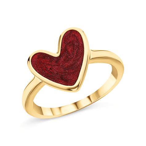 Серебряное кольцо с эмалью BASTET S30740-K9Y-01: жёлтое серебро 925 ...