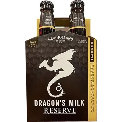 New Holland Brewing Vanilla Dragons Milk Double Bourbon Barrel-Aged ...