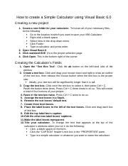 Image result for Creating a Calculator in Visual Basic