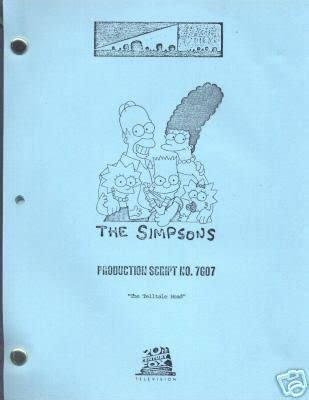 Image result for The Simpsons Episode Script