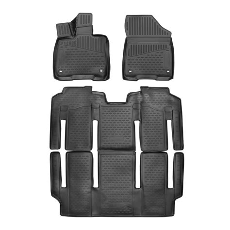 OMAC All-Weather Floor Mats Liner for Toyota Sienna 2021-2024, Durable ...
