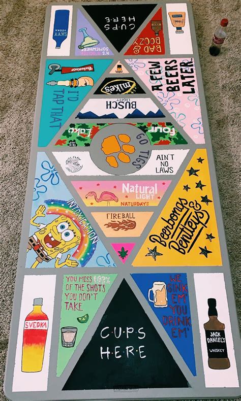 How To Paint A Beer Pong Table With Designs at Winifred Jones blog