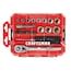 CRAFTSMAN VERSASTACK 24-Piece Standard (SAE) Polished Chrome Mechanics ...