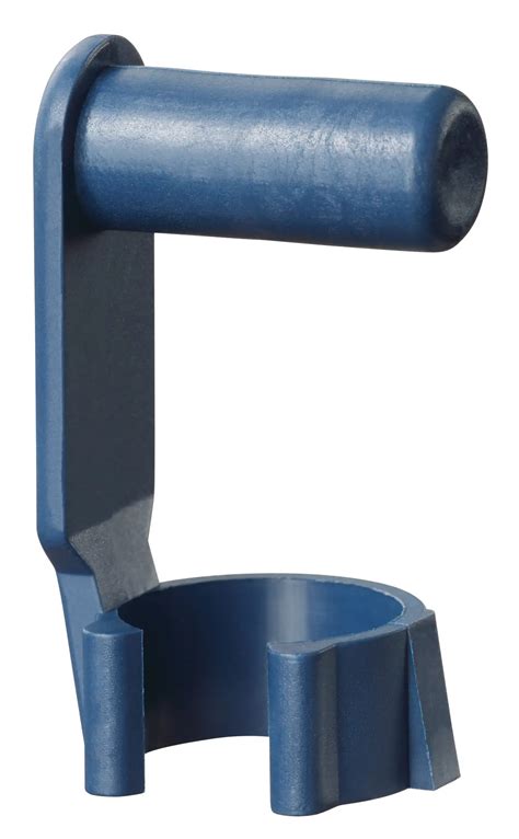 Spring-loaded fixing clip, detectable, GEFM-DT, igubal®