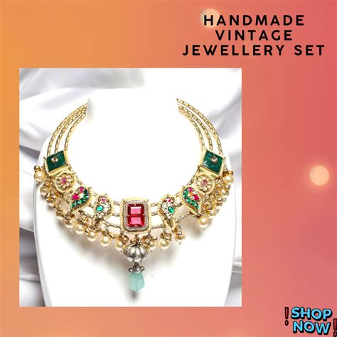 HANDMADE VINTAGE NECKLACE – ADC SHEMONA