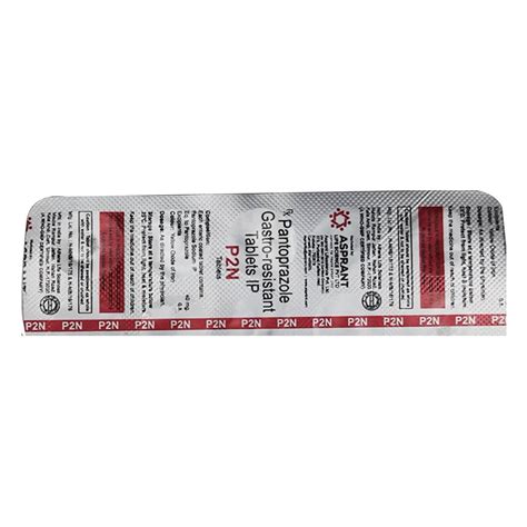 P2N-40 Tablet 15's Price, Uses, Side Effects, Composition - Apollo Pharmacy