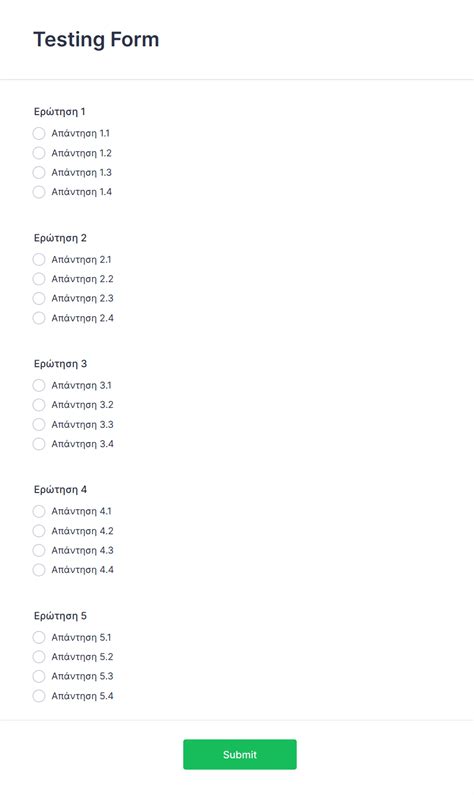 Image result for Data Testing Form