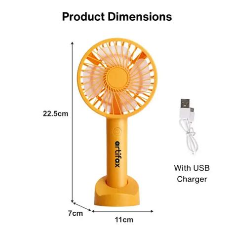 ART-B-1 Rechargeable Handheld Fan – artifax