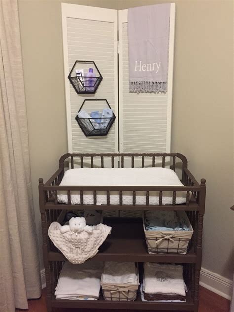 Farmhouse nursery, vintage nursery, classic nursery, vintage changing ...