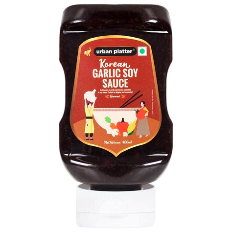 Buy Urban Platter Korean Garlic Soy Sauce, 400ml (An infusion of Garlic ...