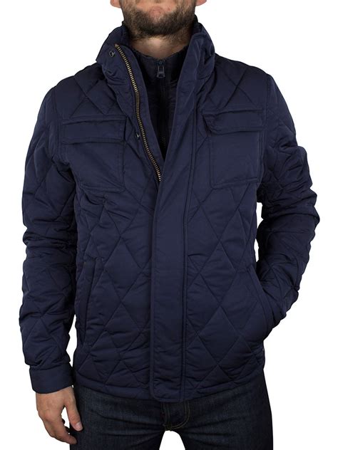 Buy Scotch & Soda Men's Light Padded Quilted Jacket with Inner Rib Knit ...