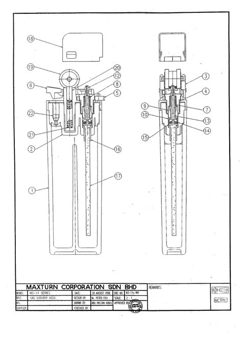 Image result for Exploded View Drawing of BIC Lighter