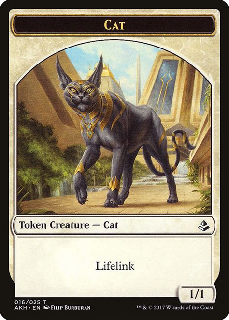 MTG Cat Token (White 1/1 Lifelink): Magic: The Gathering Karte kaufen ...