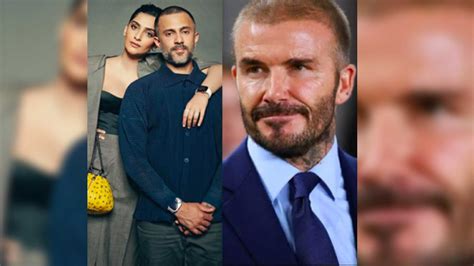 Sonam Kapoor, Anand Ahuja to host football legend David Beckham in India