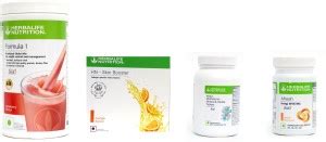 Herbalife Nutrition Formula 1 Strawberry + HN Skin Booster ...