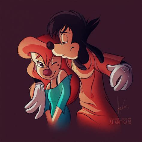 Max Goof And Roxanne In Love