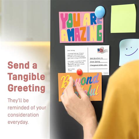 Buy S&O Colorful Thank You Postcards for Handwritten Messages ...