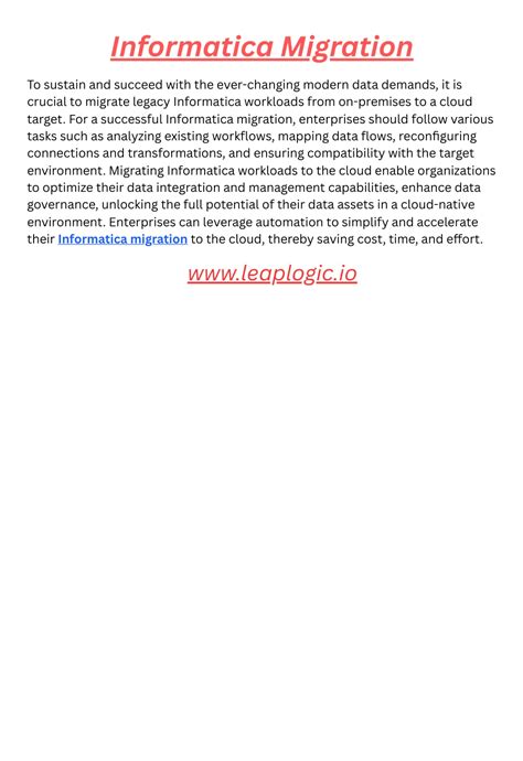 Image result for Informatica Migration Approach