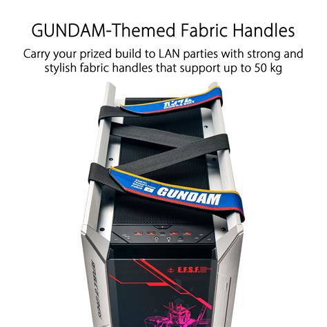Buy ROG Strix Helios Gundam Edition RGB ATX/EATX mid-Tower Gaming case ...