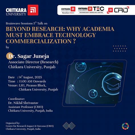 Invited Talk on Beyond Research: Why Academia Must Embrace Technology ...
