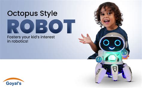 Goyal's Bot Robot Octopus Style | Colorful Lights and Music | All ...