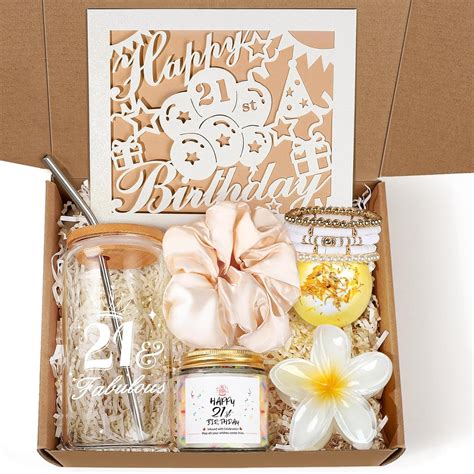 Amazon.com: 21st Birthday Gifts for Her, Unique 21 Year Old Birthday ...