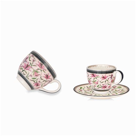 Lilium Collection - Cup and Saucer (2pc) – Naqsh Living