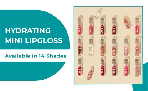 Buy Tint Cosmetics 2.5ml Shimmery Nude Lipgloss, Non Sticky, Hydrating ...