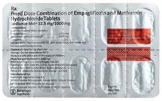 Jardiance Met 12.5/1000 MG | Order Jardiance Met 12.5/1000 MG Tablet ...