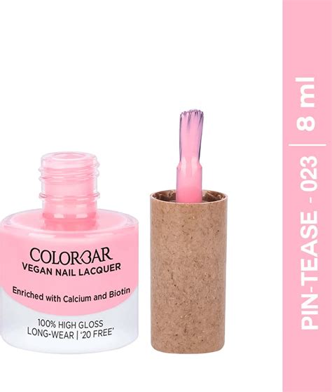 Buy COLORBAR VEGAN NAIL LACQUER PIN, 8 ML Online & Get Upto 60% OFF at ...
